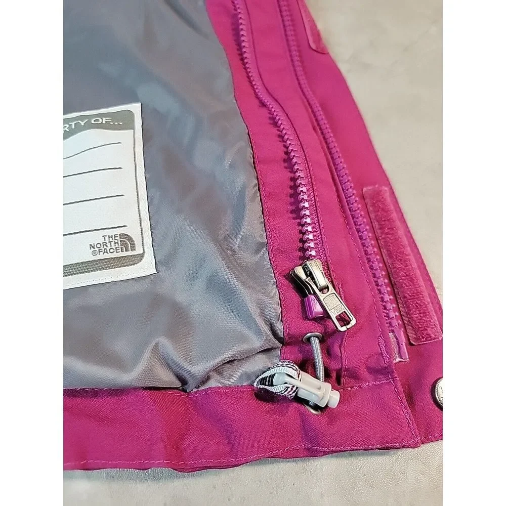 THE NORTH FACE Girls‎ Jacket Windbreaker Purple/Pink Size XL HYVENT DH730217
